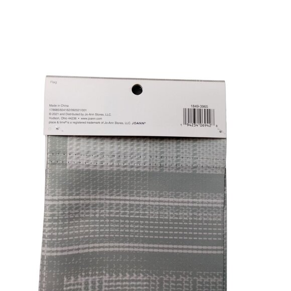 Place & Time Sanctuary Stay Awhile Double Sided Garden Flag 12 x 18 inch New - Picture 4 of 6